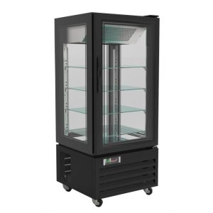 VITRINE RÉFRIGÉRÉE NOIRE 280 L Combisteel
