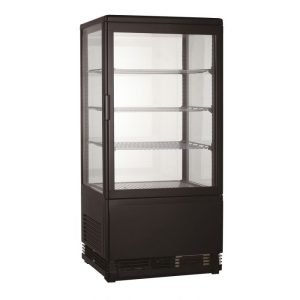 VITRINE RÉFRIGÉRÉE 68L NOIRE Combisteel