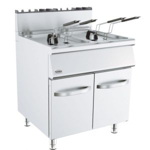 FRITEUSE À GAZ BASE 700 2X15L Combisteel