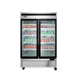 ARMOIRE VITREE NEGATIVE – INOX Atosa