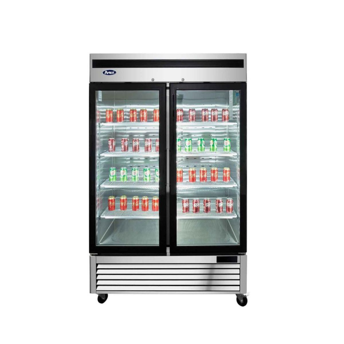 ARMOIRE VITREE NEGATIVE – INOX Atosa