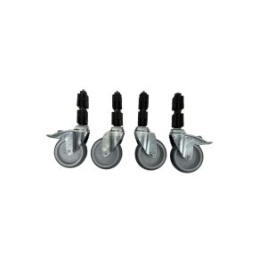 JEU DE ROUES POUR TABLE 4X Combisteel