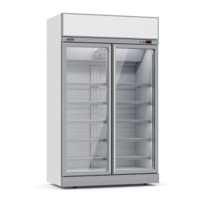 RÉFRIGÉRATEUR 2 PORTES VITRÉES Combisteel