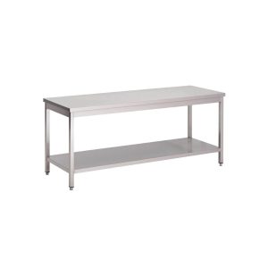 TABLE INOX AVEC ETAGERE BASSE Gastro M 2000 x 700 x 890mm