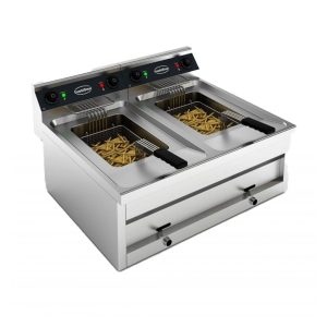 FRITEUSE POSABLE ÉLECTRIQUE 2X12L 2X9KW Combisteel