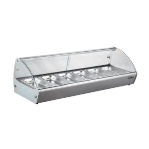 VITRINE CHAUFFANTE 6 1/3 GN Combisteel