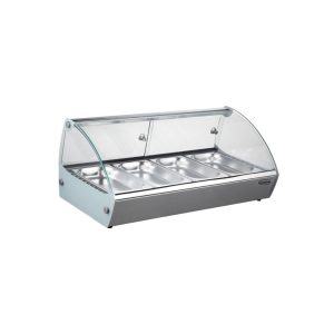VITRINE CHAUFFANTE 4 1/3 GN Combisteel