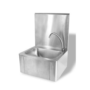 LAVABO COMMANDE AU GENOU Combisteel
