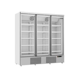 CONGÉLATEUR 3 PORTES EN VERRE JDE-1530F Combisteel