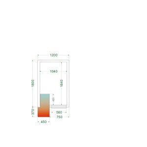 CHAMBRE FROIDE POSITIVE CRPF1218 Tefcold