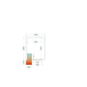 CHAMBRE FROIDE POSITIVE CRPF1518 Tefcold