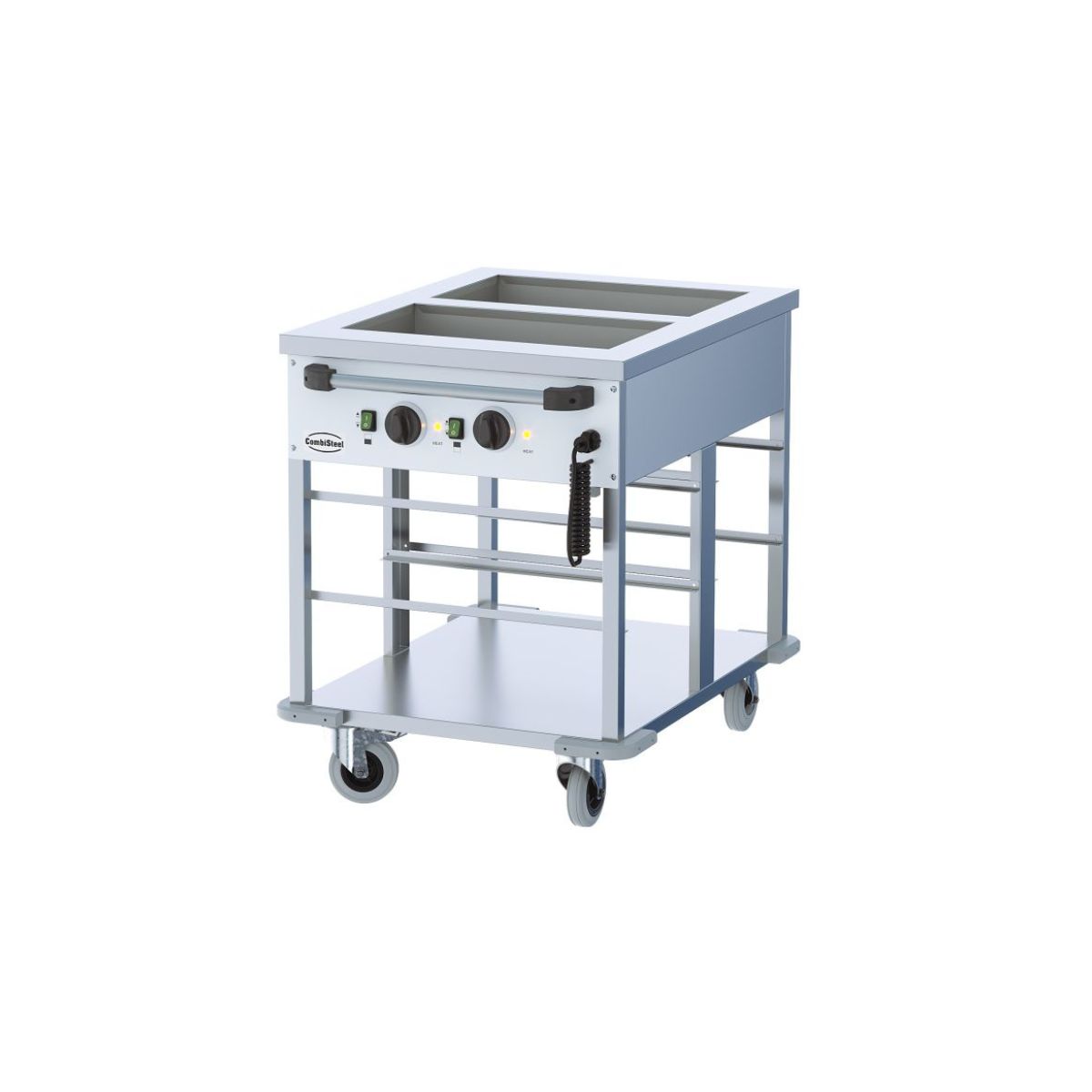 CHARIOT BAIN MARIE 2/1 Combisteel – Image 2