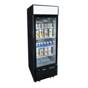 ARMOIRE VITREE POSITIVE – NOIR Atosa