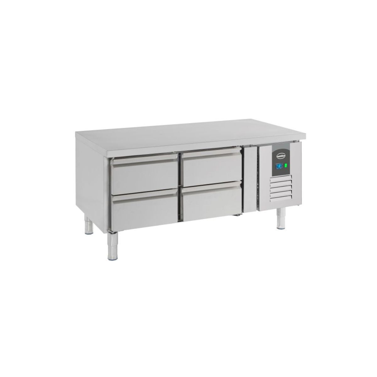TABLE RÉFRIGÉRÉE 650 HAUTE 4 TIROIRS Combisteel