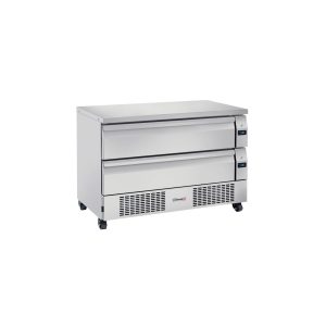 SOUBASSEMENT REFRIGERE 2 TIROIRS mixte positif-négatif 6 x GN 1/1 Casselin