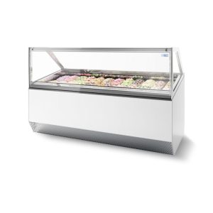 VITRINE À CREME GLACÉE MILLENIUM 16 Combisteel