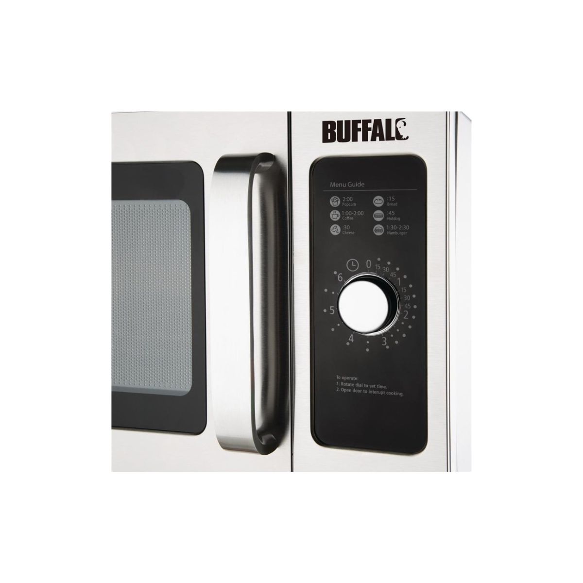 MICRO-ONDES PROFESSIONNEL manuel Buffalo 25L 1000W – Image 3